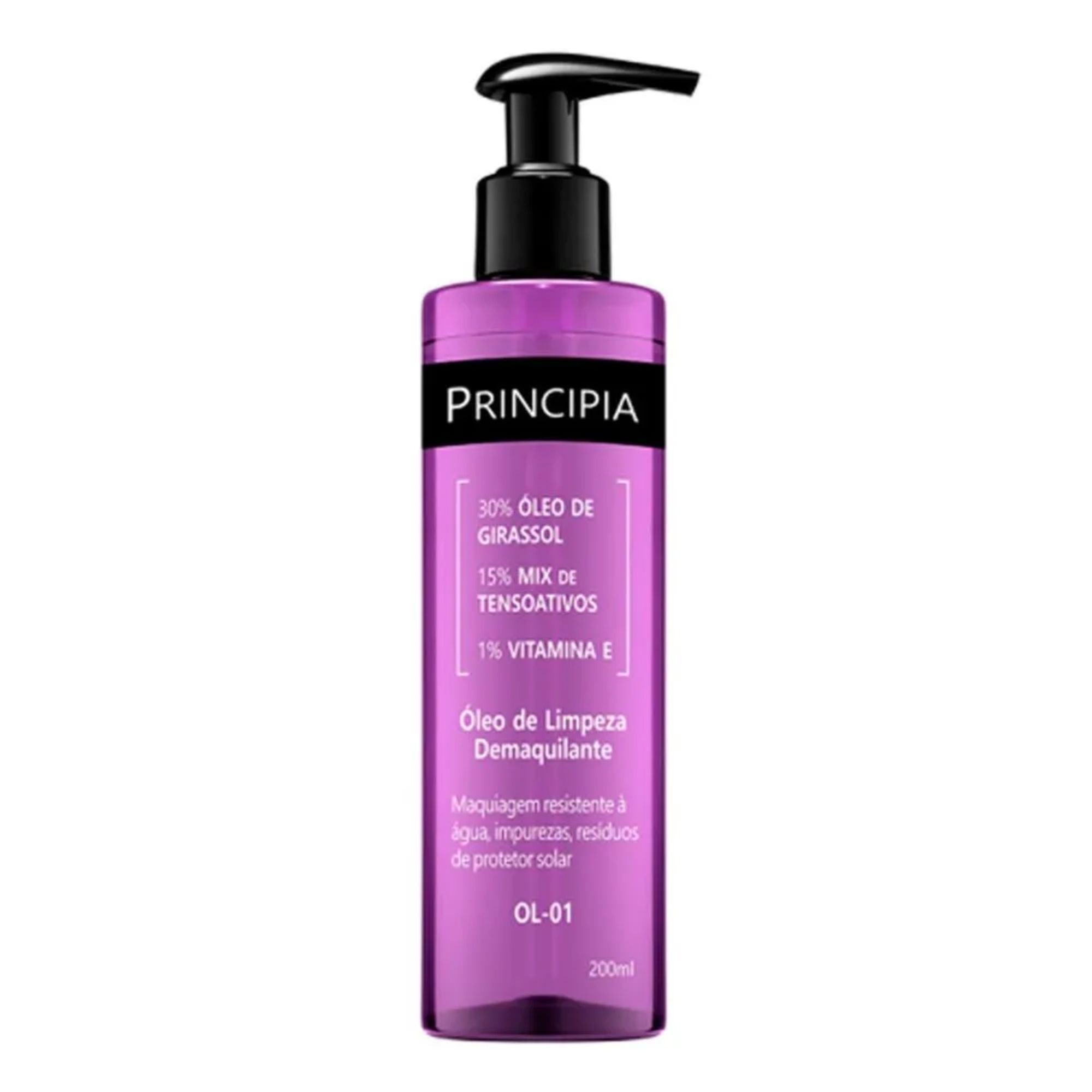 Óleo De Limpeza Demaquilante Principia Ol-01 200ml