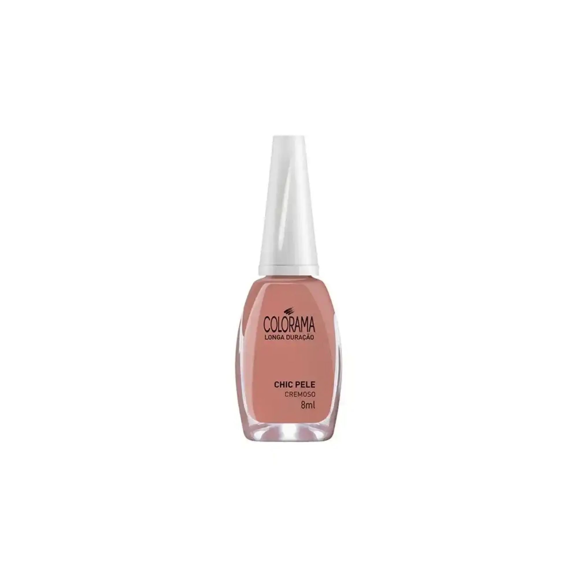 Esmalte Colorama Cremoso Intenso Chic Pele 8ml