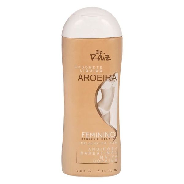 Sabonete Líquido Íntimo Bio Raiz Aroeira 200ml