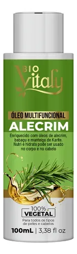 Óleo Multifuncional Alecrim Bio Vitaly 100ml