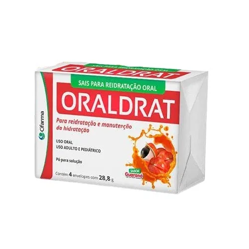 Oraldrat Guarana 4 Envelopes 28,8g