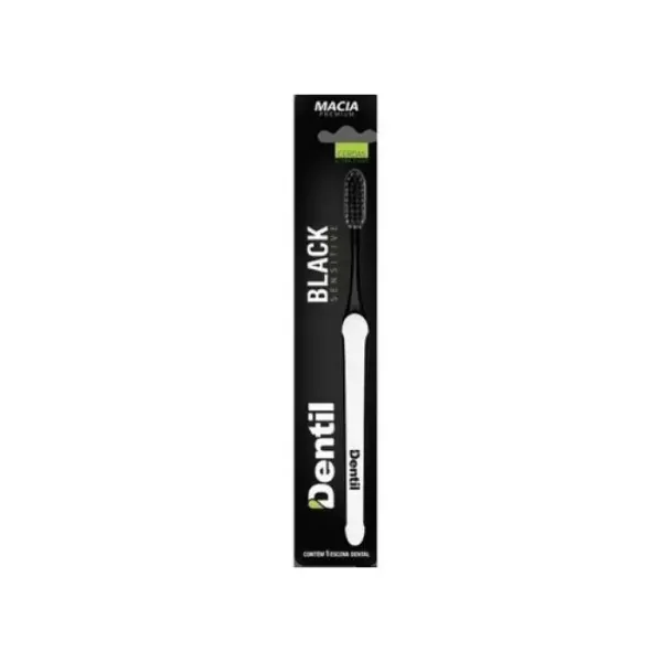 Escova De Dentes Dentil Black Sensitive Macia
