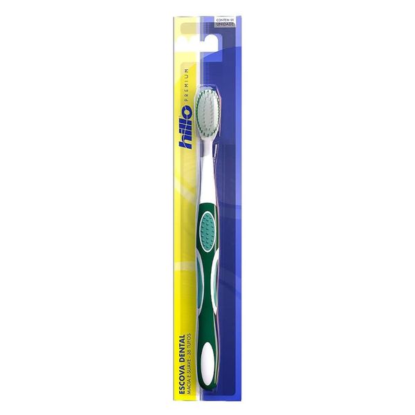 Escova De Dentes Hillo Adulto Classic Média