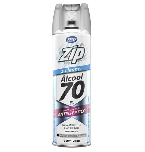 Álcool 70% My Place Zip Para Ambientes E Superfícies Aerossol 300ml