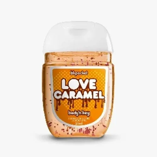 Álcool Em Gel 70% Bodyn Key Bk Pocket Love Caramel 29ml