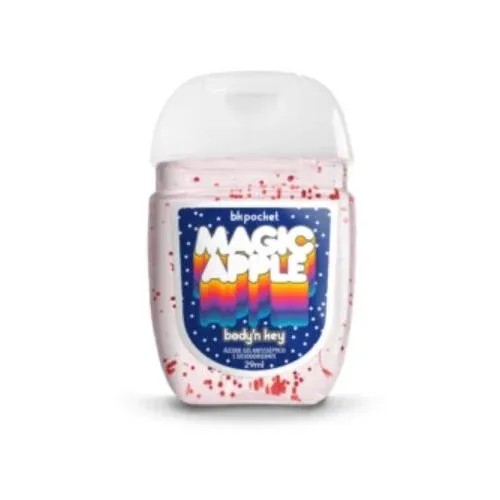 Álcool Em Gel 70% Bodyn Key Bk Pocket Magic Apple 29ml