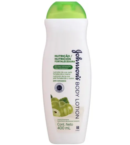 Loção Hidratante Johnsons Body Lotion Uva Verde 400ml