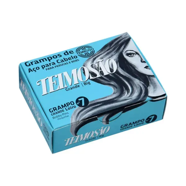 Grampo Teimosão Loiro Nº07 100 Unidades