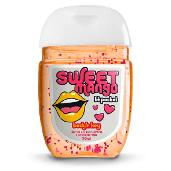 Álcool Em Gel Bodyn Key Sweet Mango 29ml
