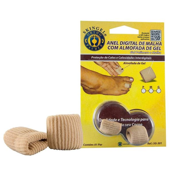 Anel Digital De Malha Ortho Pauher Skingel G 1 Par