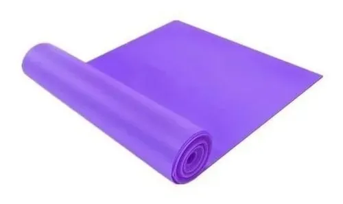 Faixa Elástica Carci Forte 1,5m Roxo 1 Unidade