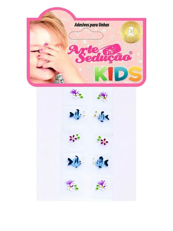 Adesivos De Unha Infantil Arte E Sedução