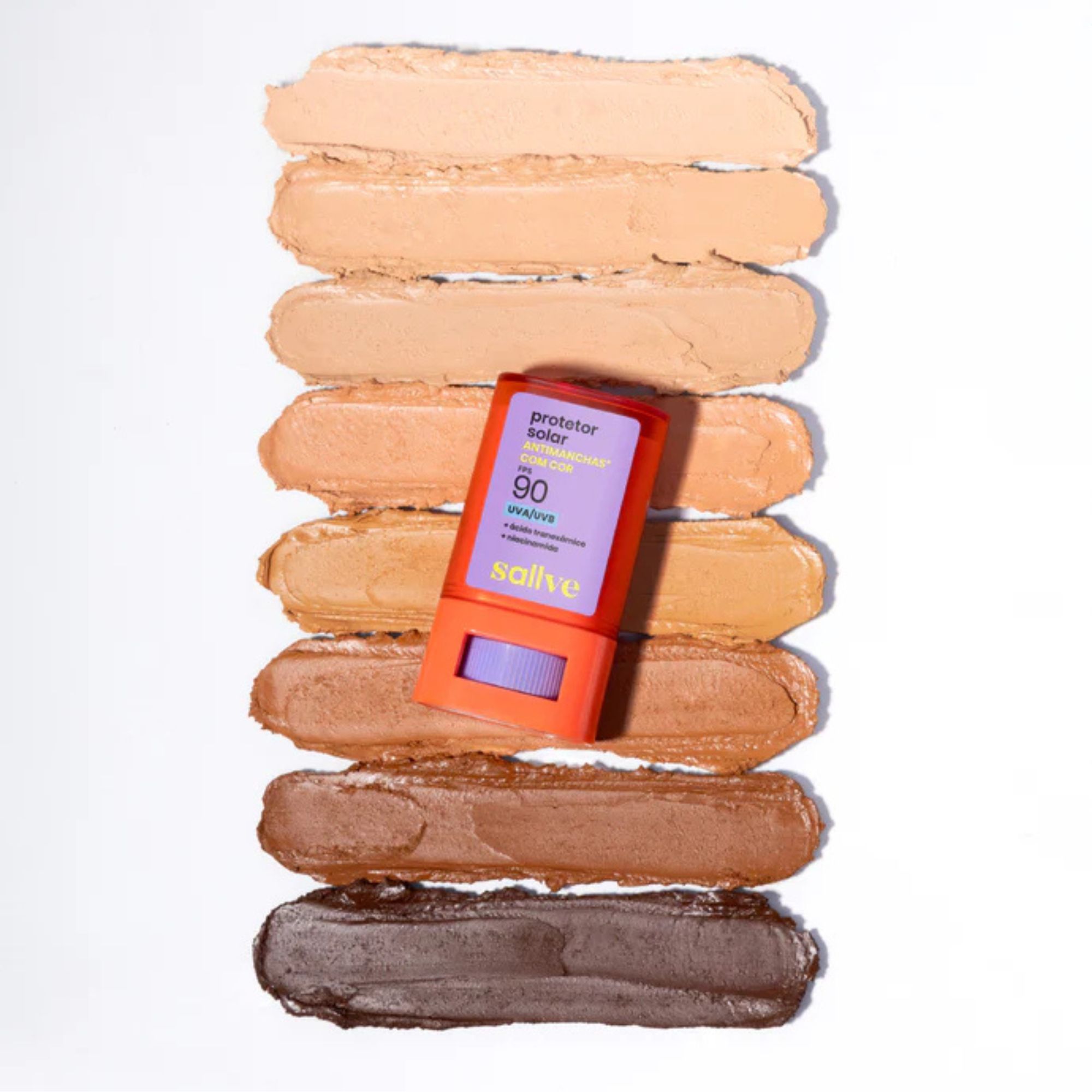 Protetor Solar Facial Bastão Sallve Fps 90 Antimanchas Cor 4 15g - Imagem 5