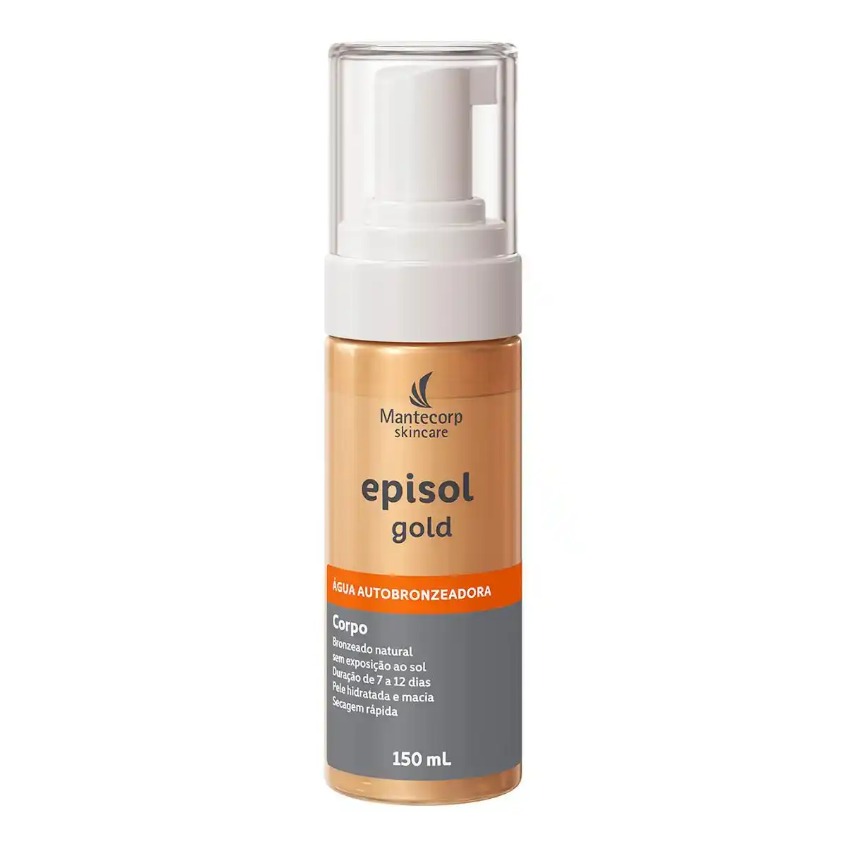 Água Autobronzeadora Corporal Episol Gold 150ml