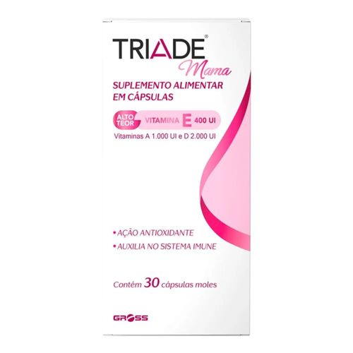 Polivitamínico Triade Mama 30 Cápsulas