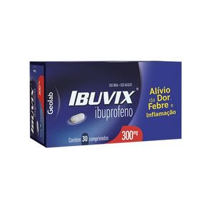 Ibuvix Ibuprofeno 300Mg Geolab 30 Comprimidos