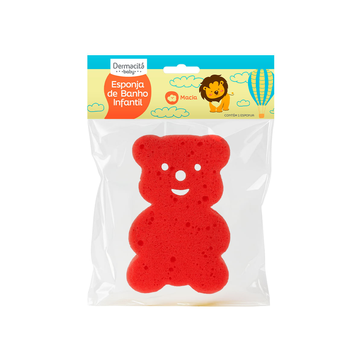 Esponja De Banho Infantil Dermacitá Baby Sortidos 1 Unidade - Imagem 3