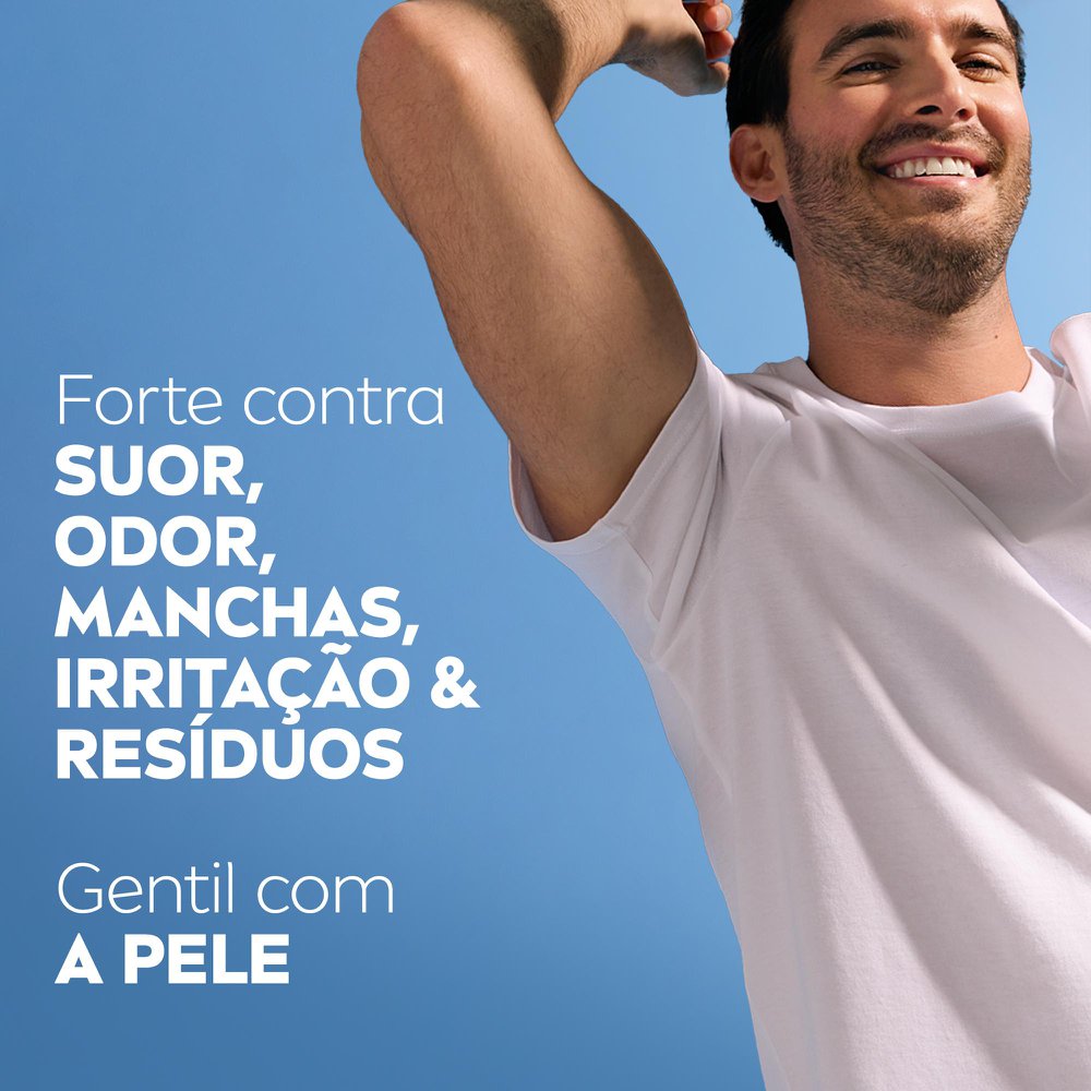 Desodorante Aerossol Nivea Men Black & White Invisible 72h 200ml - Imagem 4