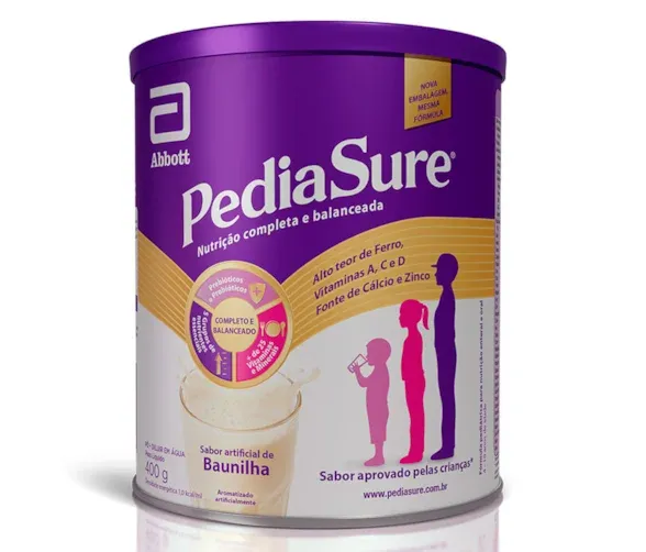 Suplemento Infantil Pediasure Pó Sabor Baunilha 400g