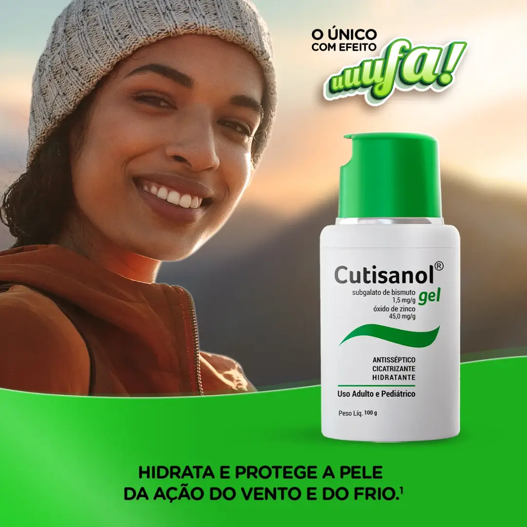 Cutisanol Subgalato de Bismuto 1,5mg/g + Óxido de Zinco 45mg/g Gel 100g - Imagem 4