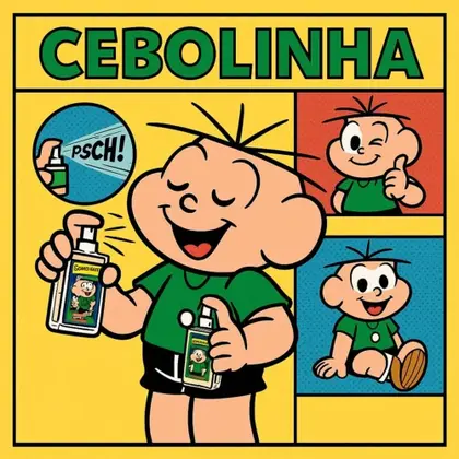 Perfume Cebolinha Jequiti Turma Da Mônica 25ml - Imagem 7