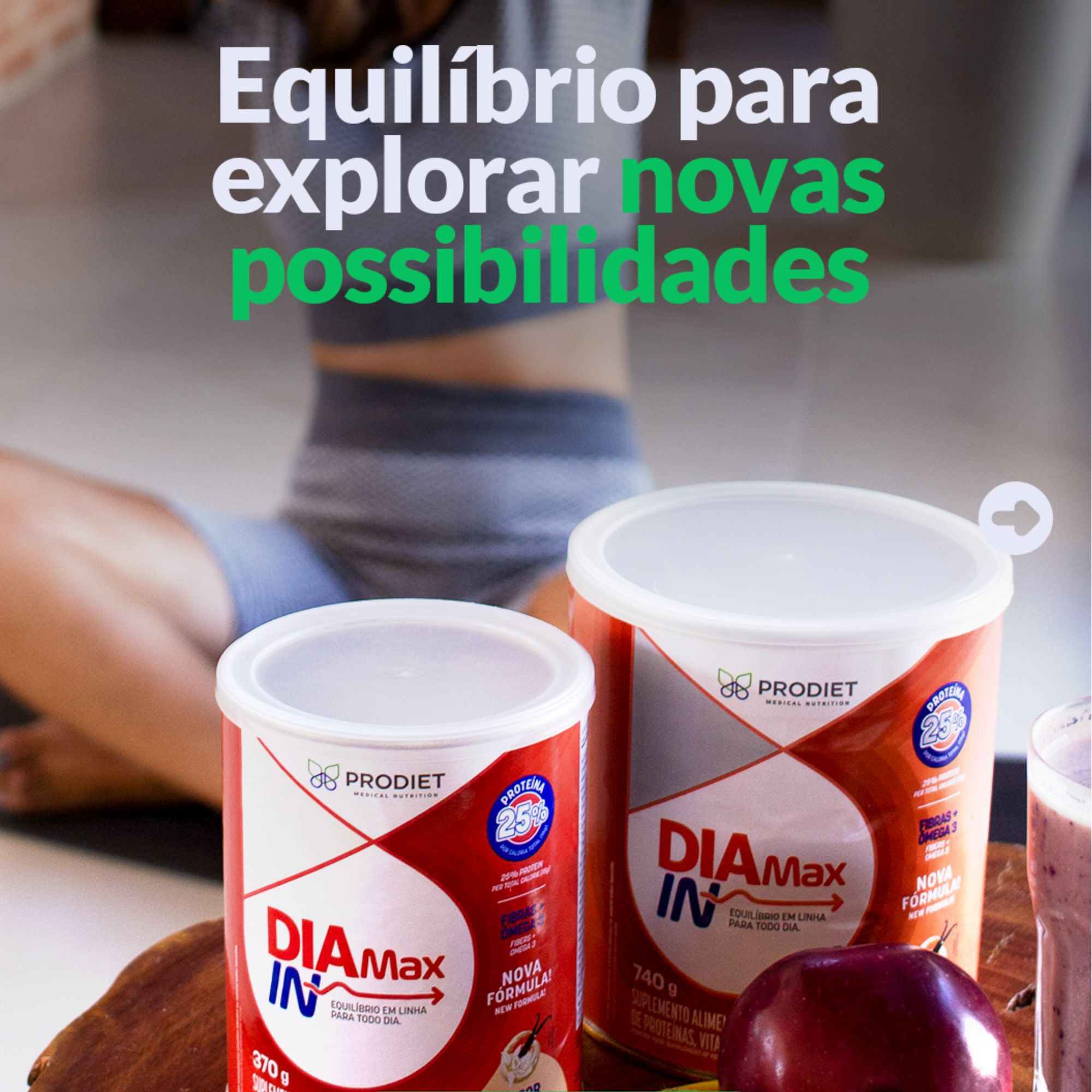 Diamax In Suplemento Alimentar Baunilha - 740g - Imagem 3