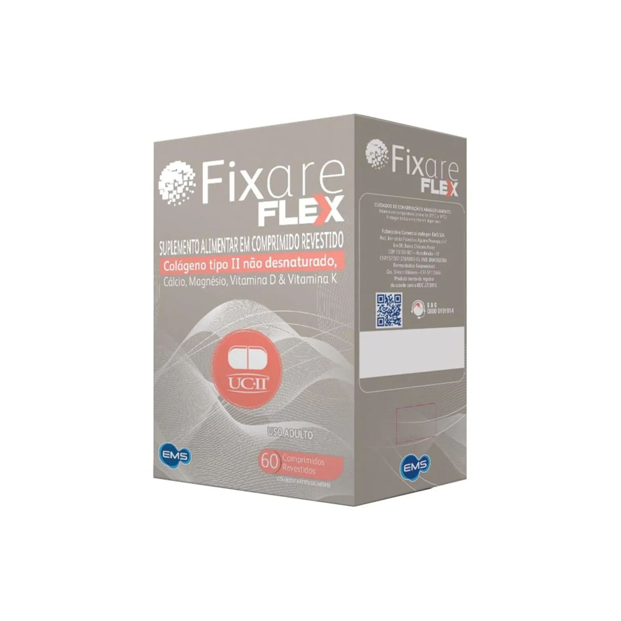 Suplemento Alimentar Fixare Flex 60 Comprimidos
