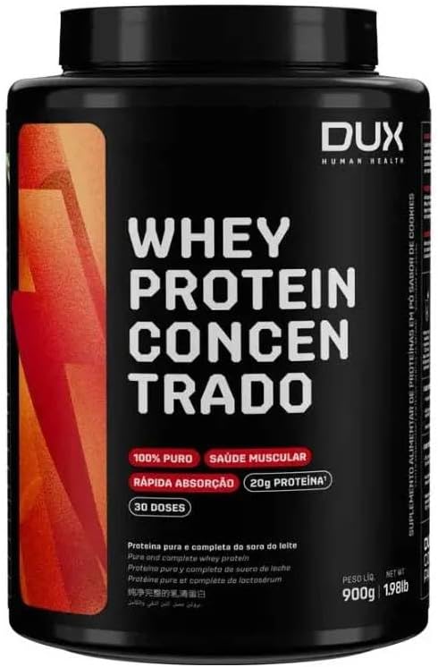 Whey Concentrado Dux Nutrition Chocolate 900g