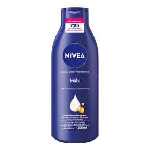 Hidratante Desodorante Nivea Milk Pele Seca A Extrasseca 200Ml