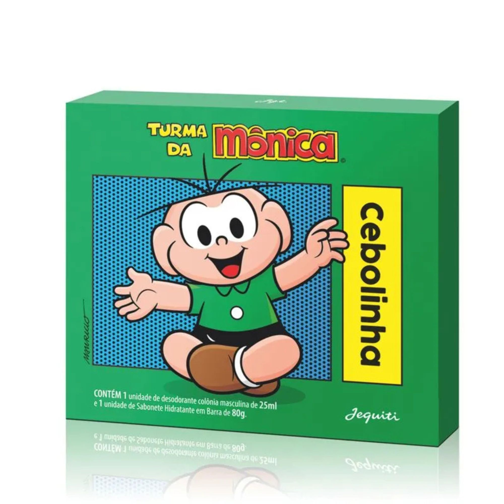 Kit Jequiti Cebolinha Colônia 25ml + Sabonete 80g