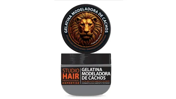 Gelatina Muriel Modeladora De Cachos Extra Forte Studio Hair 250g