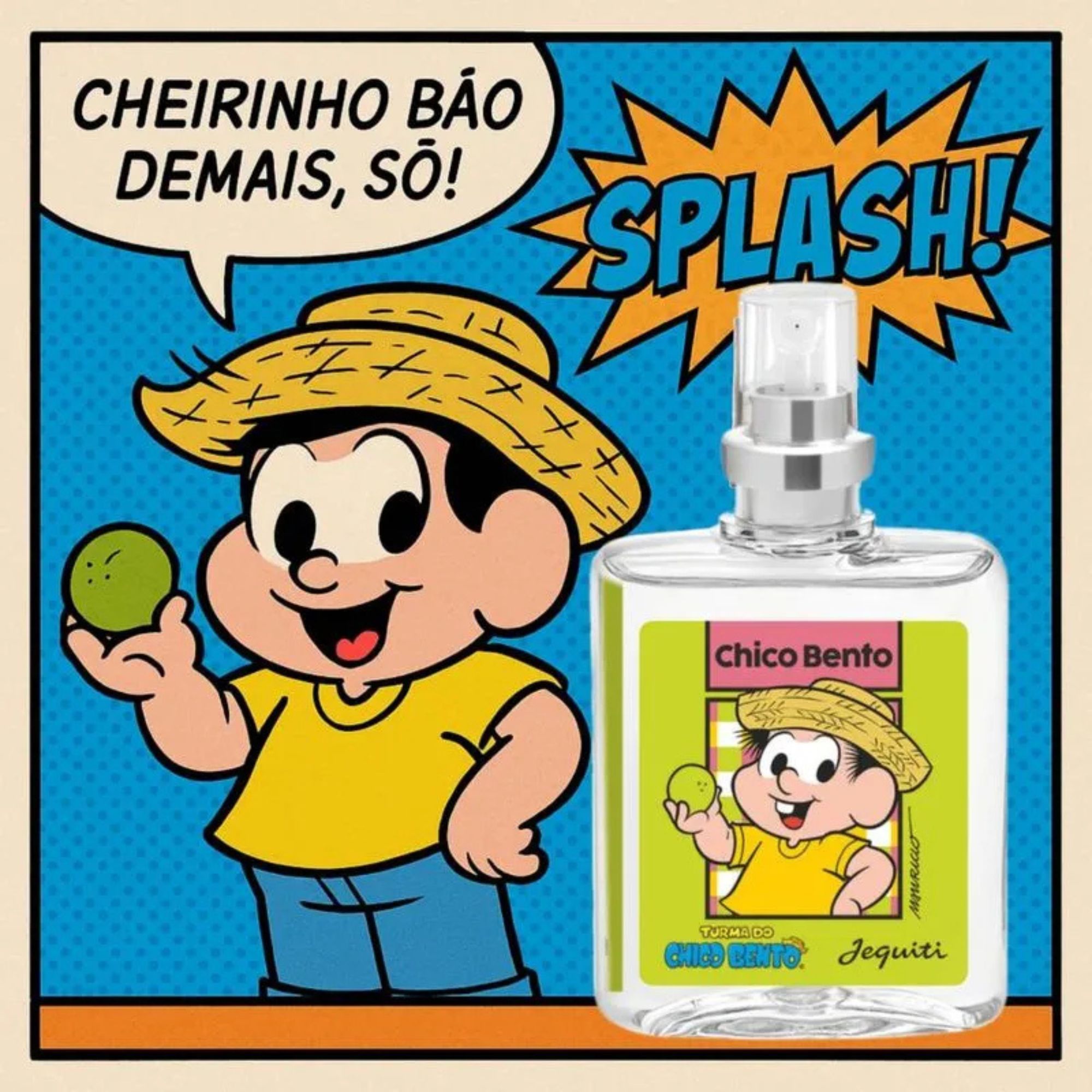 Perfume Chico Bento Jequiti Turma Da Mônica 25ml - Imagem 3