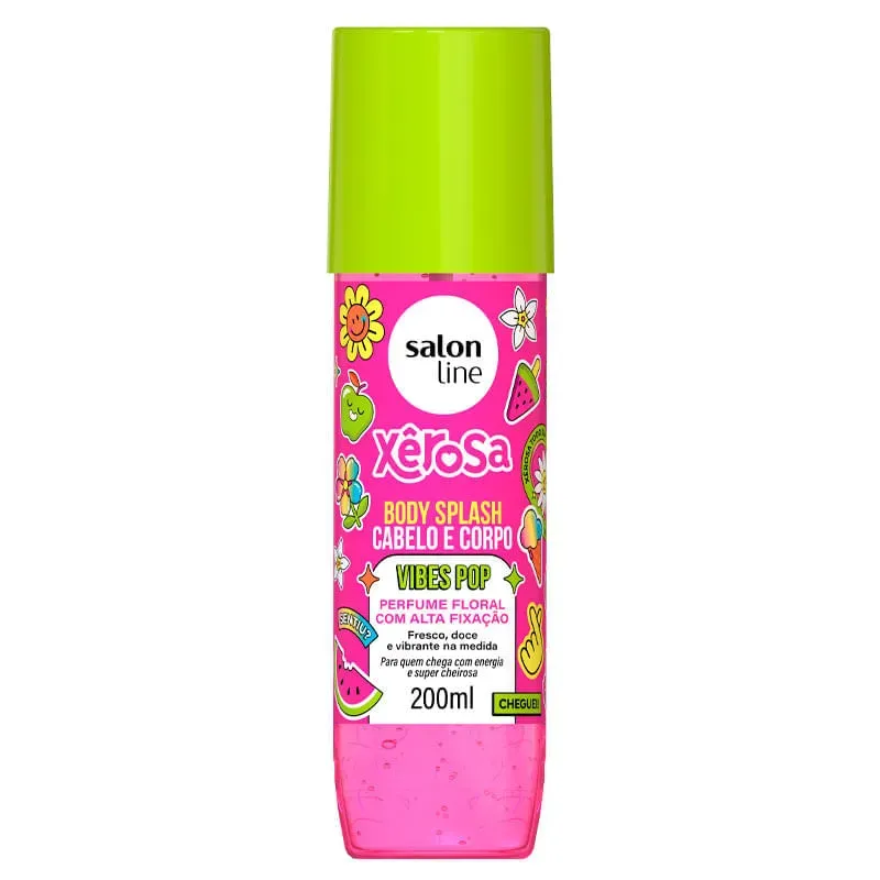 Body Splash Salon Line Cabelo E Corpo Xêrosa Vibes Pop 200ml