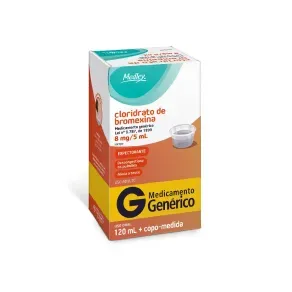 Cloridrato De Bromexina 8Mg/5Ml Xarope 120Ml Medley Genérico