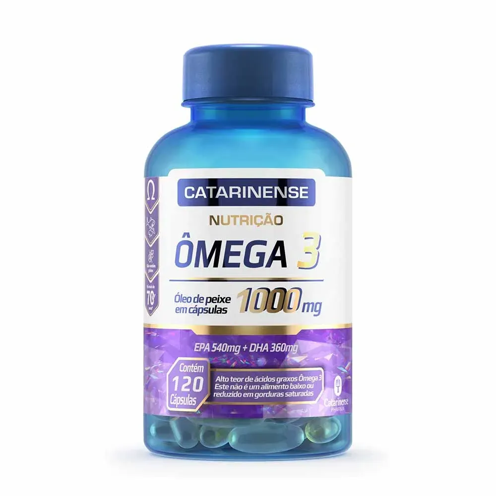 Ômega 3 1.000mg 120 Cápsulas