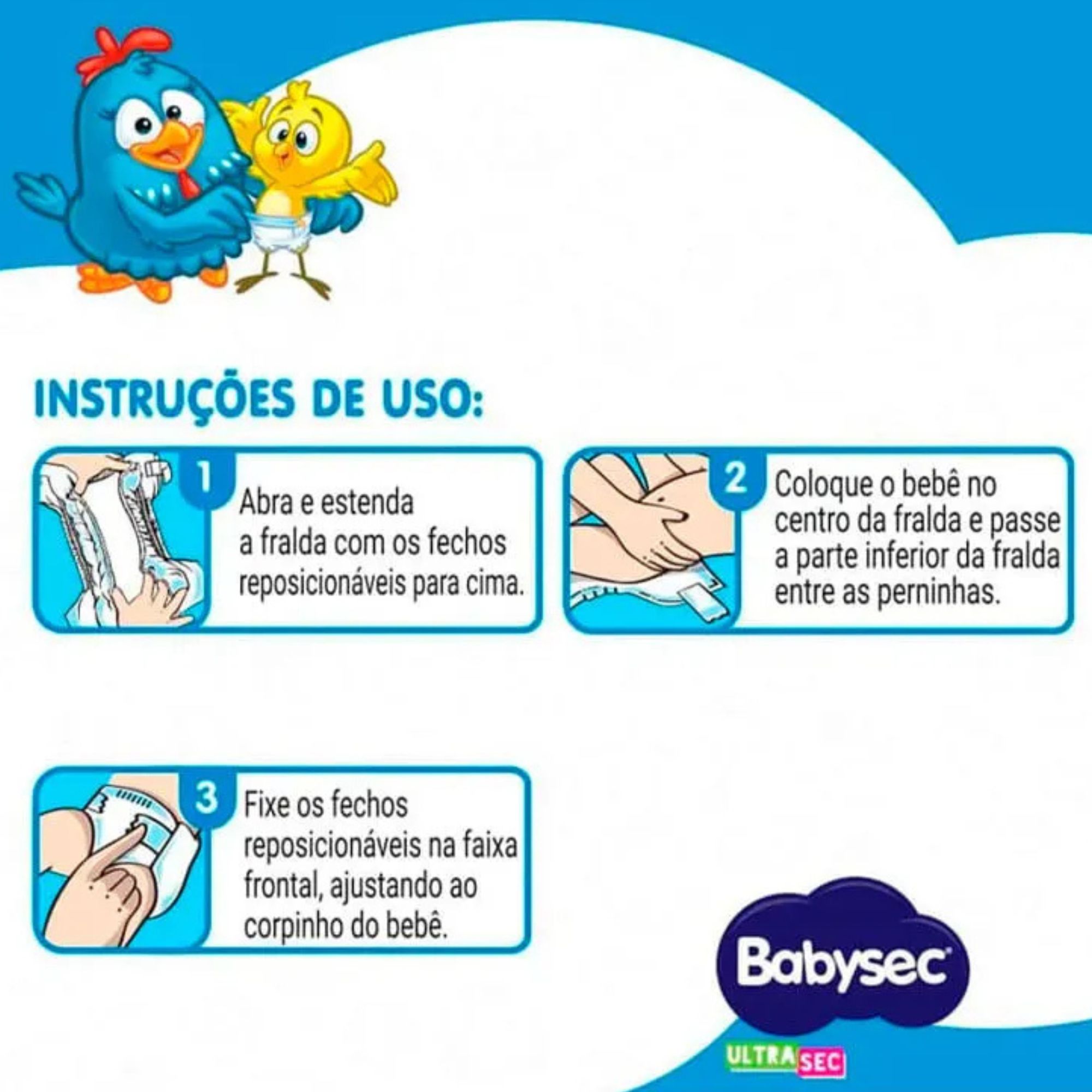 Fralda Infantil Babysec Ultrasec Hiper Xxxg 42 Unidades - Imagem 5