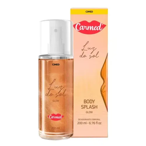Body Splash Hidratante Corpo e Cabelo Luz do Sol Carmed - 200ml