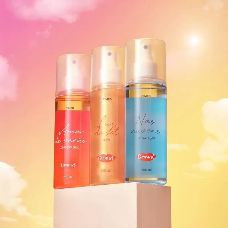 Body Splash Hidratante Corpo E Cabelo Nas Nuvens Carmed - 200ml - Imagem 4