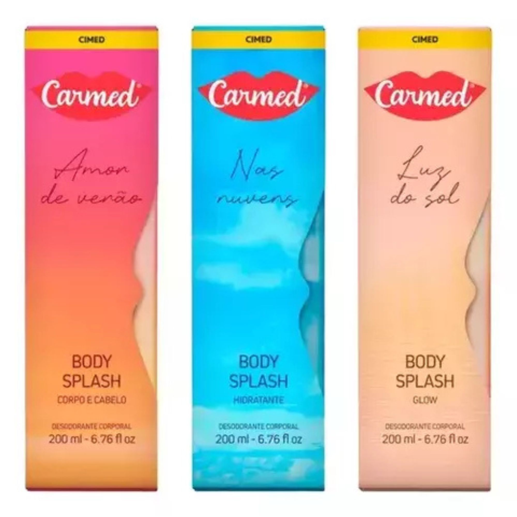 Body Splash Hidratante Corpo E Cabelo Nas Nuvens Carmed - 200ml - Imagem 5