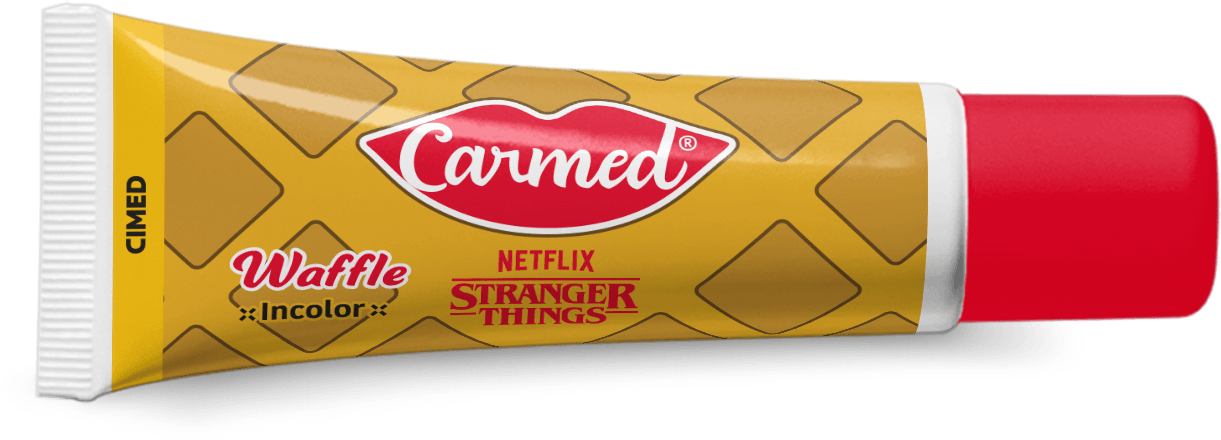 Hidratante Labial Carmed Stranger Things Waffle 10g - Imagem 3
