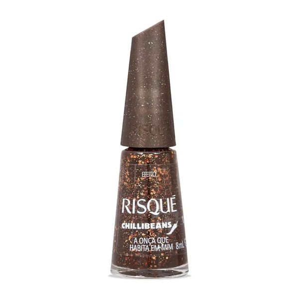 Esmalte Risqué Efeito Chilli Beans A Onça Que Habita Em Mim 8ml