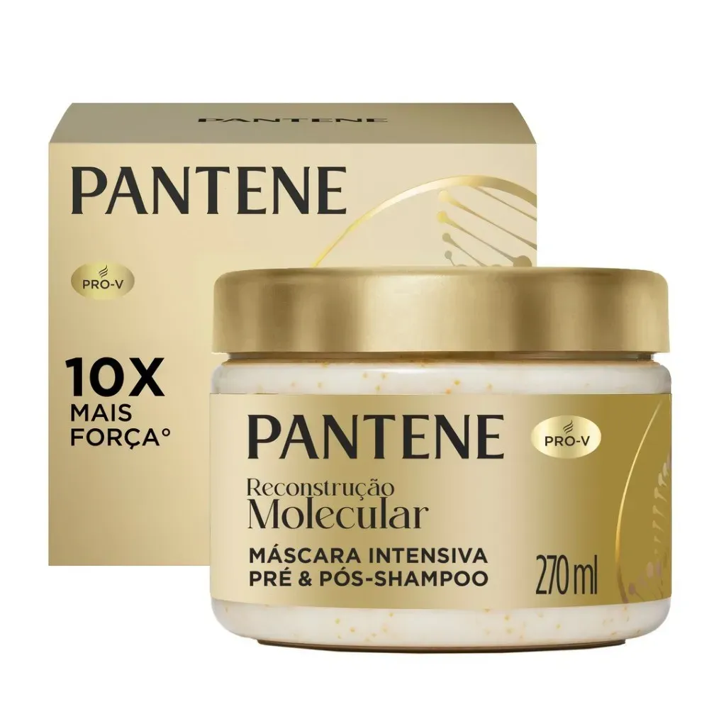 Máscara Capilar Intensiva Pantene Prov-v Reconstrução Molecular Bond Repair 270g