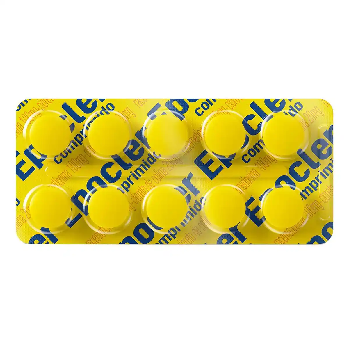 Epocler Racemetionina 100mg + Cloreto De Colina 20mg 10 Comprimidos