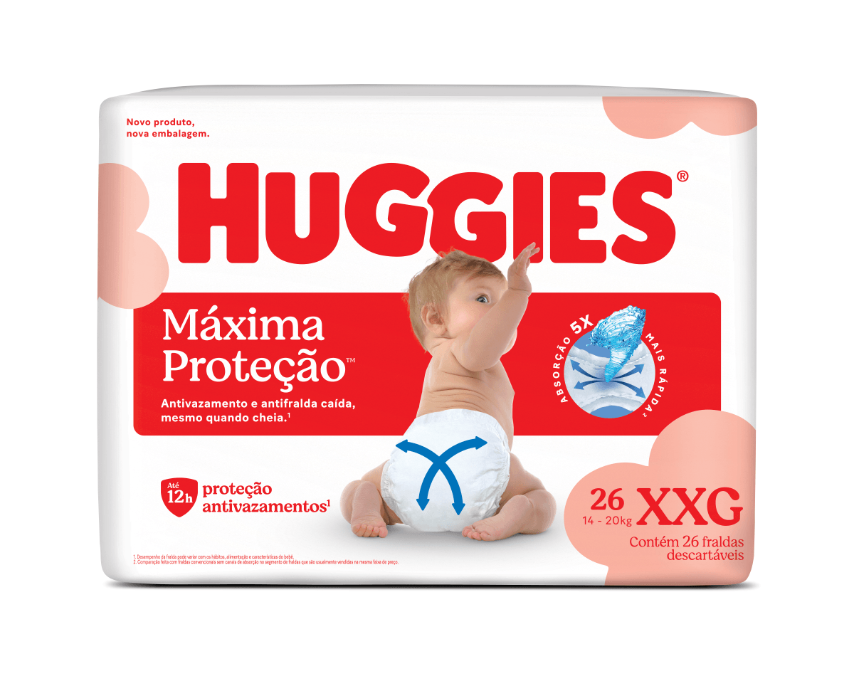 Fralda Huggies supreme Care Xxg 26 Unidades