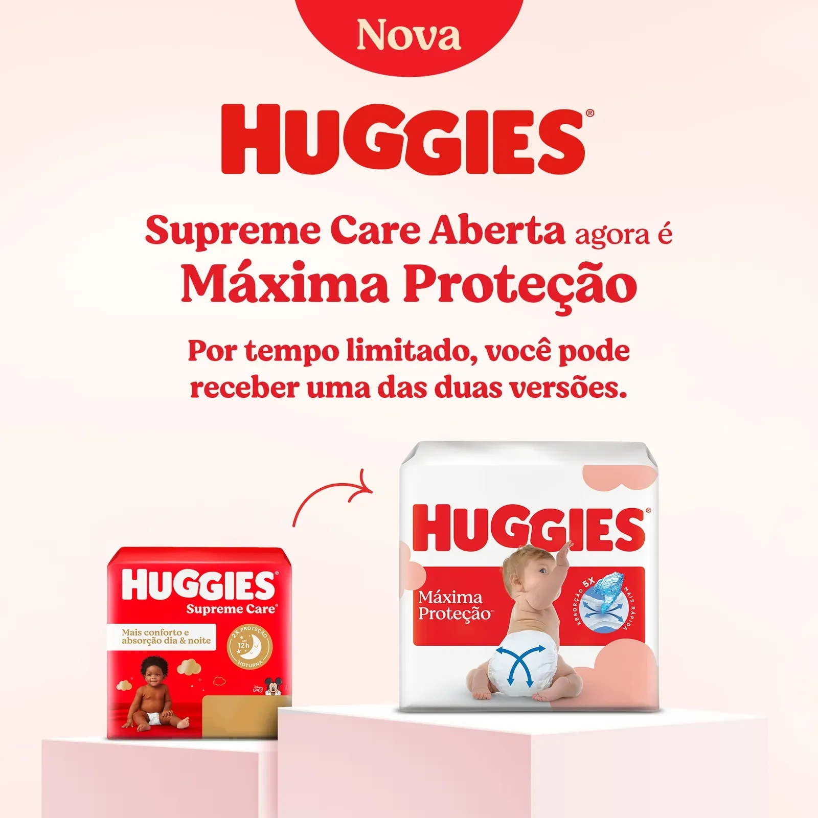 Fralda Huggies supreme Care Xxg 26 Unidades - Imagem 2