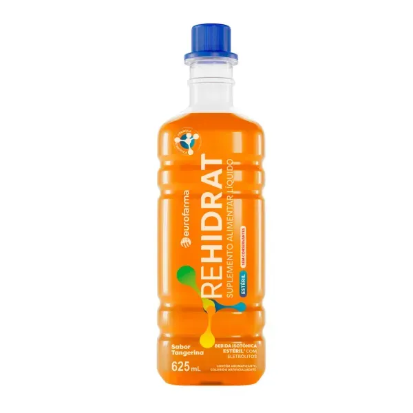 Isotônico Rehidrat Sabor Tangerina 625ml