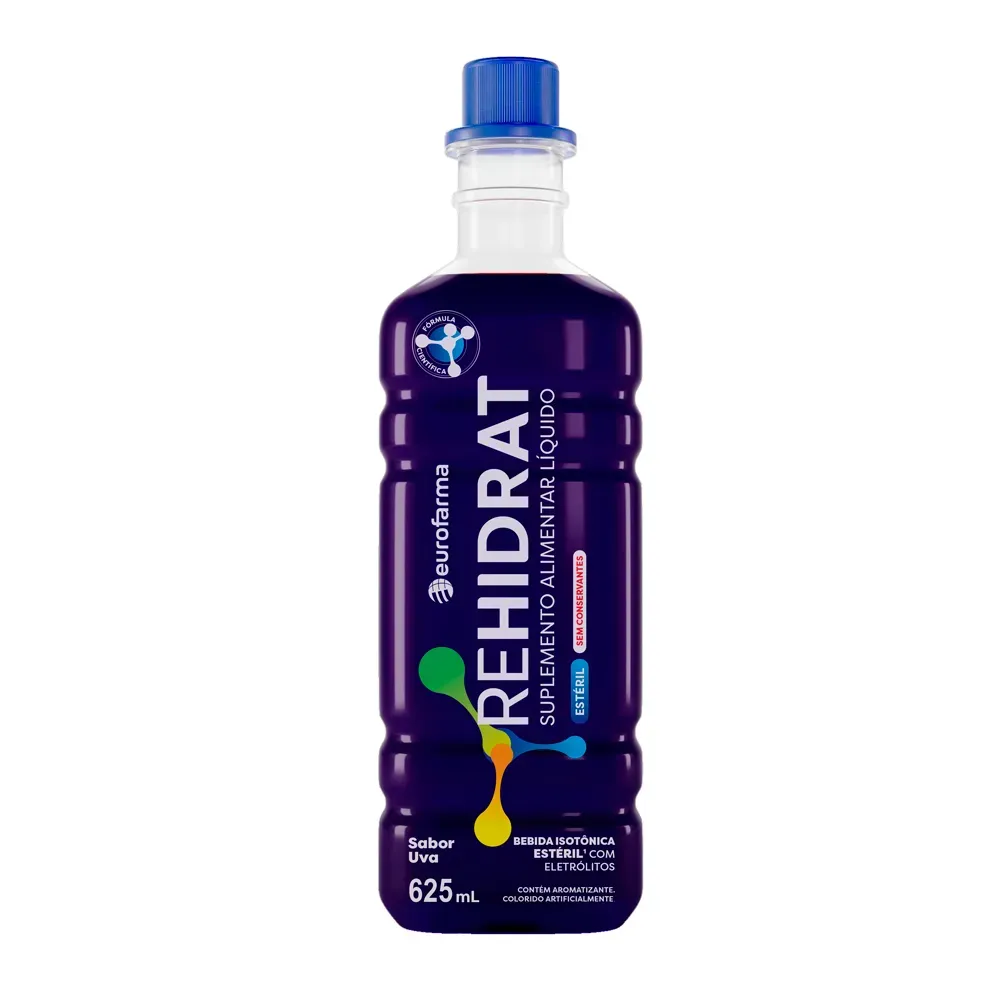 Isotônico Rehidrat Sabor Uva 625ml