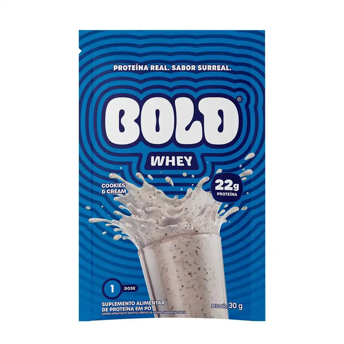 Whey Protein Bold Cookies & Cream 30g