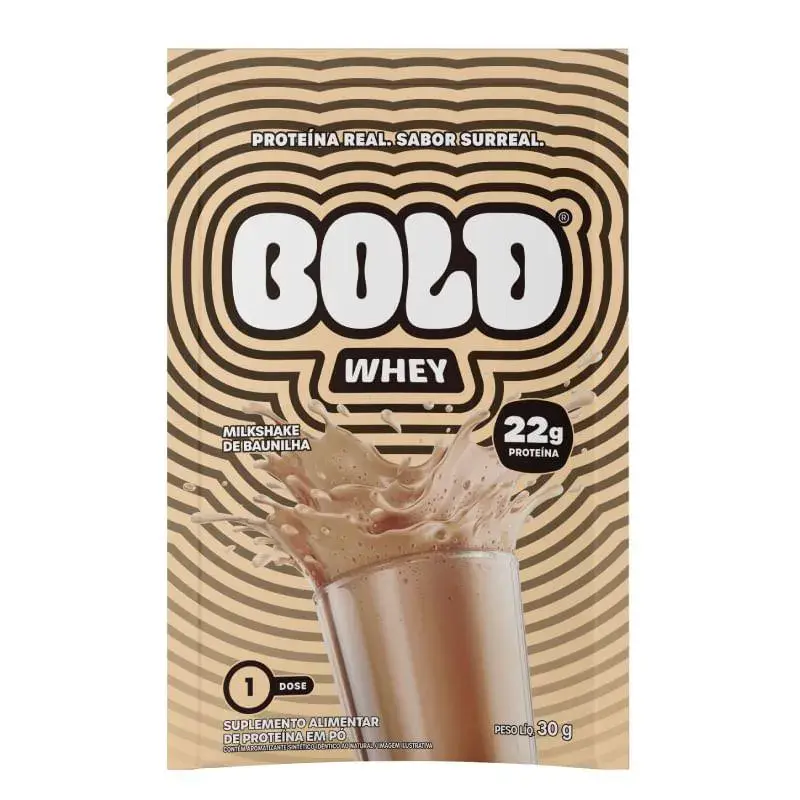 Whey Protein Bold Milkshake De Baunilha 30g