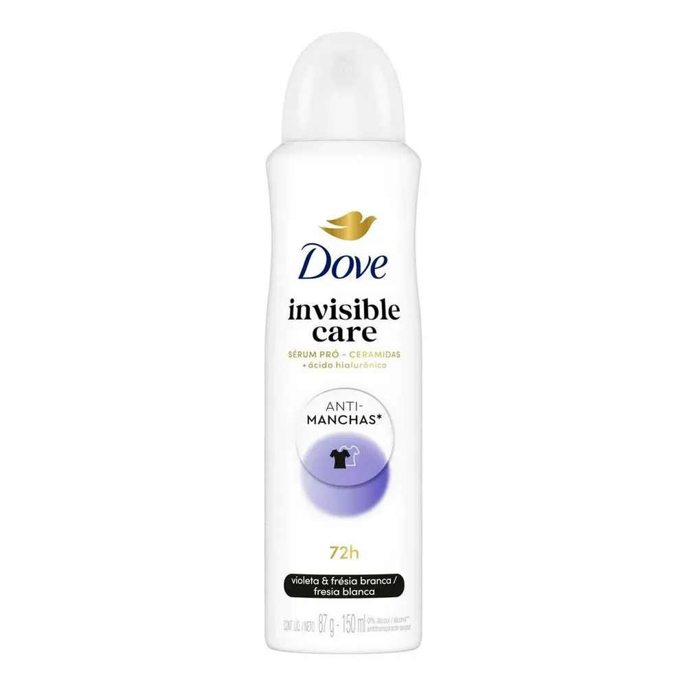 Desodorante Dove Invisible Dry Aerosol 150ml